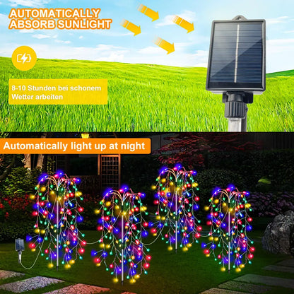 Roomoe® Solar Pathway Fairy Lights