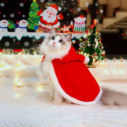 Roomoe® Festive Pet Santa Cape