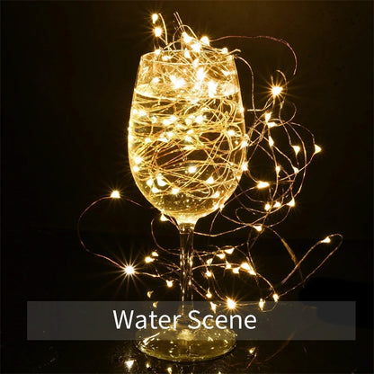 Roomoe® Solar Fairy String Lights with 8 Modes