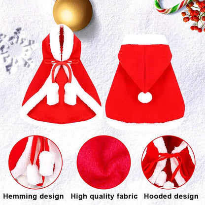 Roomoe® Festive Pet Santa Cape