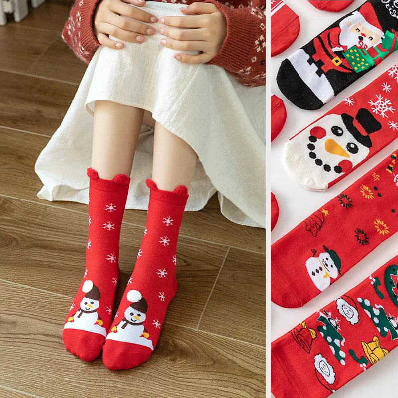 Roomoe® Cartoon Christmas Socks