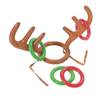 Roomoe® Holiday Reindeer Hat Ring Toss Game