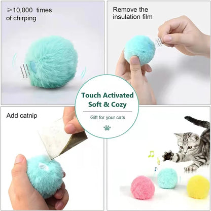 Roomoe® Chirper Catnip Ball