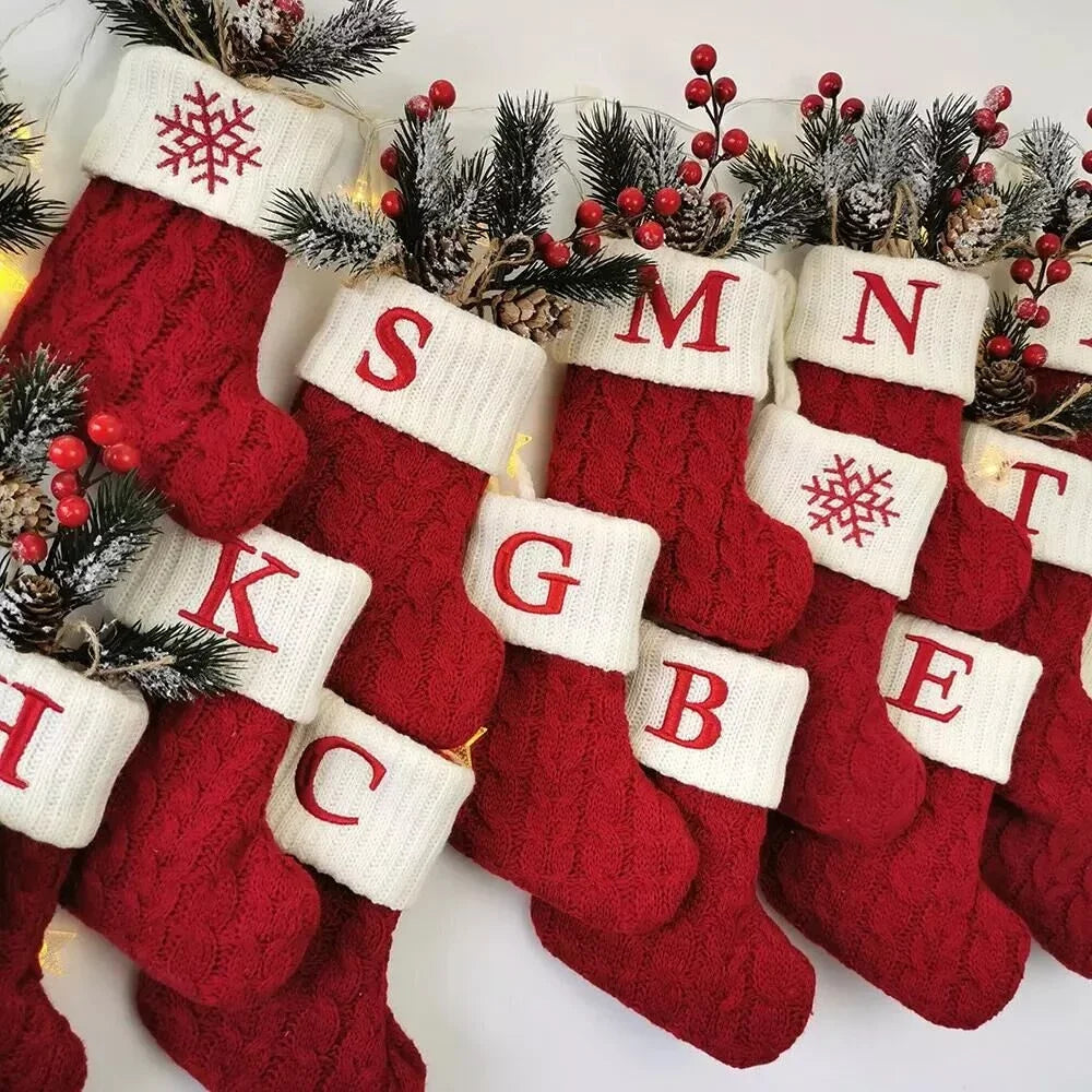 Roomoe® Cheerful Knitted Stockings