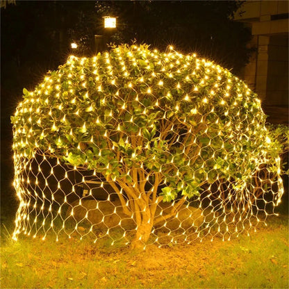 Roomoe® Holiday LED Net Light Mesh for Gardens