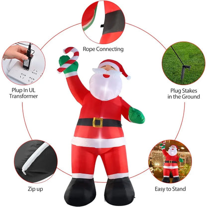 Roomoe® Giant Santa Inflatable