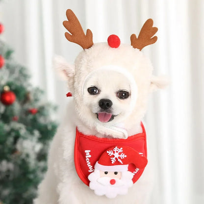 Roomoe® Holiday Antler Hat for Cats & Dogs