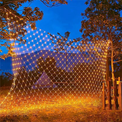 Roomoe® Holiday LED Net Light Mesh for Gardens