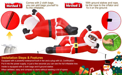 Roomoe® Relaxing Santa