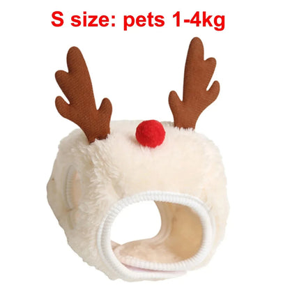 Roomoe® Holiday Antler Hat for Cats & Dogs