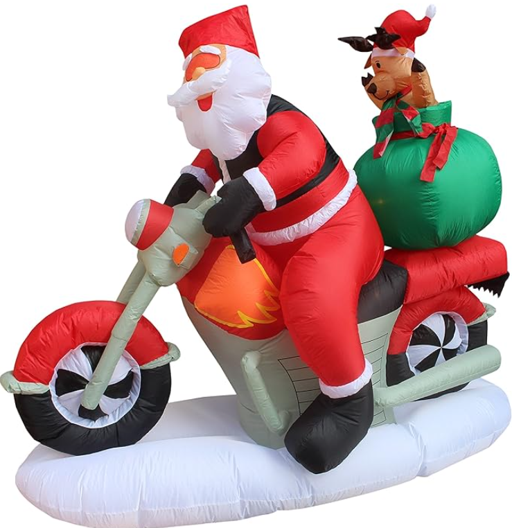 Roomoe® Santa’s Ride Inflatable