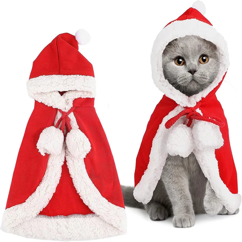 Roomoe® Festive Pet Santa Cape