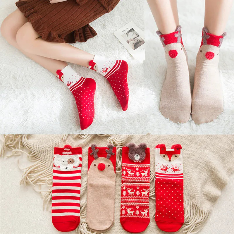 Roomoe® Cartoon Christmas Socks