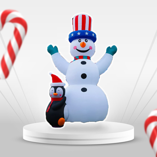 Roomoe® 33ft Snowman Display