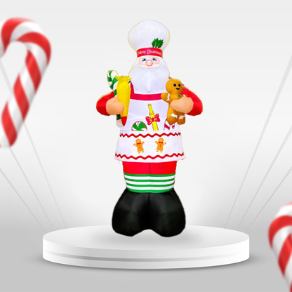 Roomoe® Santa’s Holiday Baking Buddy Inflatable